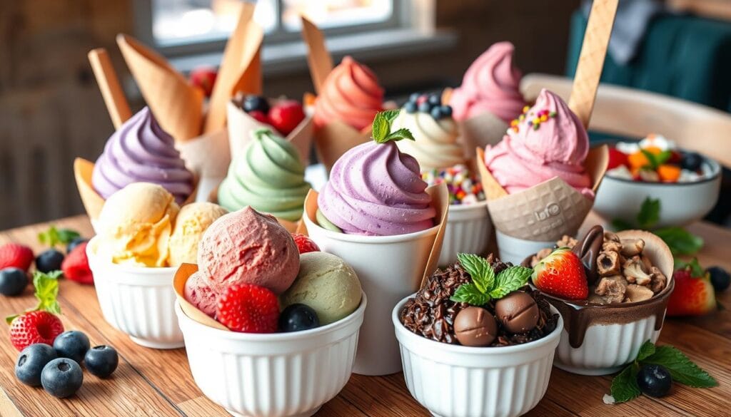 Artisanal Ice Cream Creations