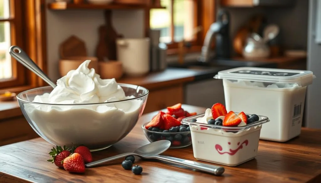 Homemade No Churn Ice Cream Preparation Homemade No Churn Ice Cream Preparation