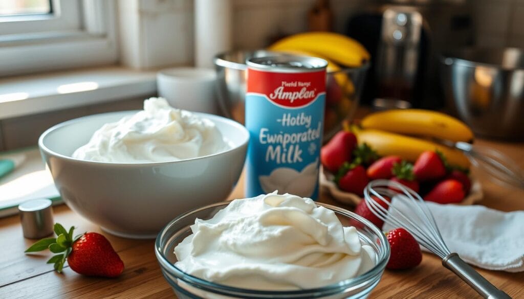 No Churn Ice Cream Preparation
