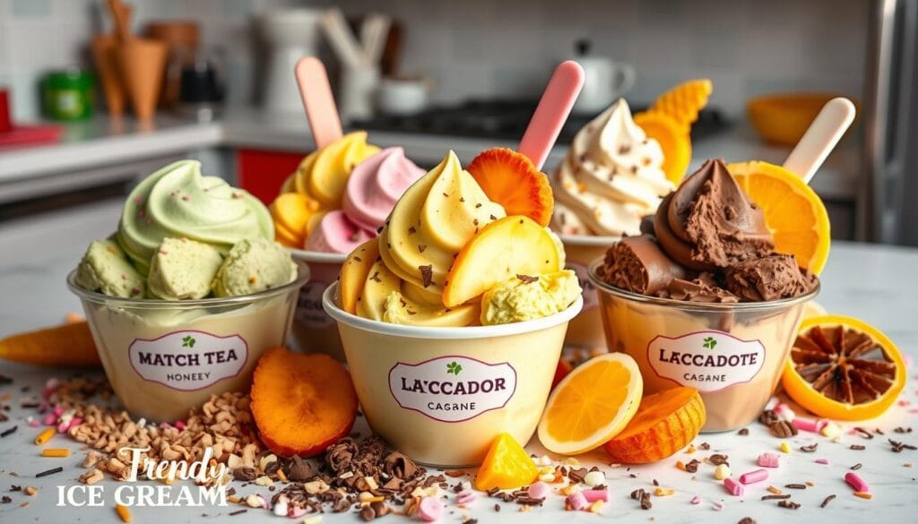Trending Ice Cream Machine Mix Flavors