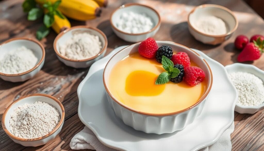 cornstarch substitute custard