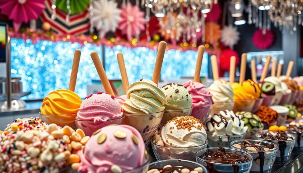 custom ice cream bar
