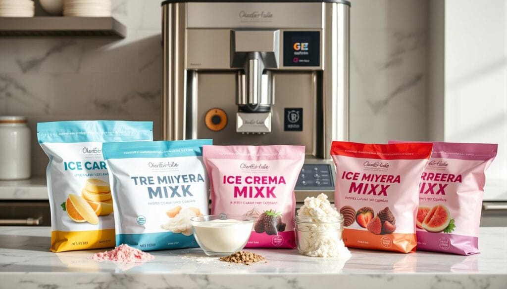 high-quality ice cream machine mix
