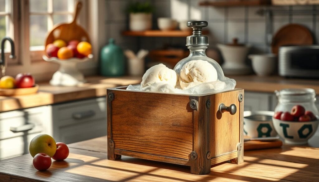 manual ice cream maker
