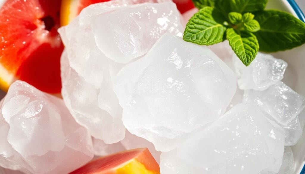 perfect water ice consistency