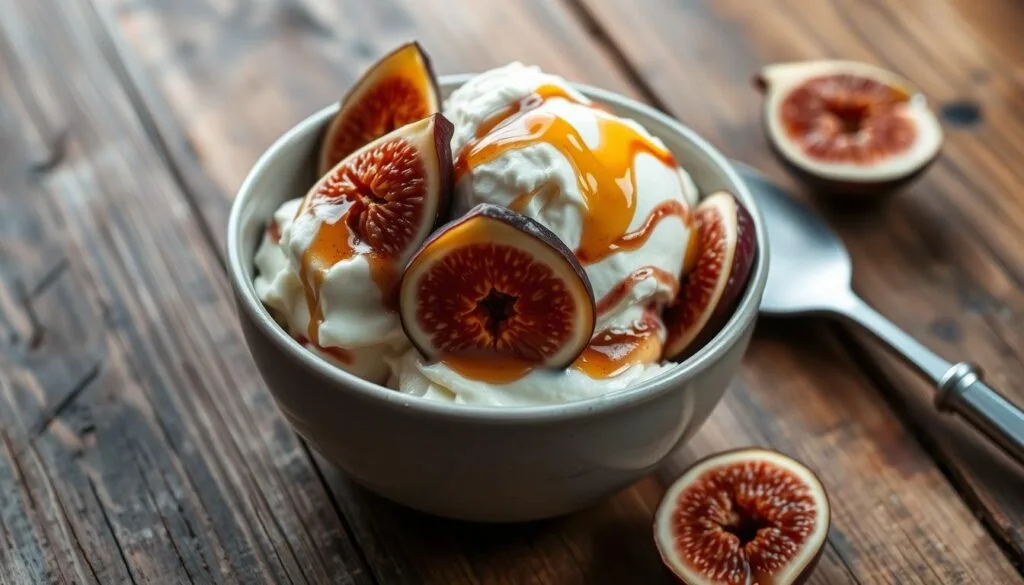 Fig and Mascarpone Ripple Ice Cream Fig and Mascarpone Ripple Ice Cream
