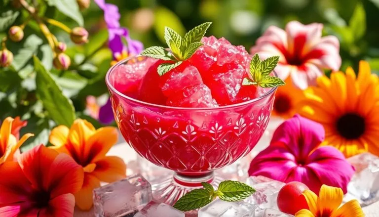 Refreshing Hibiscus Tea Sorbet Recipe | Summer Dessert 1 Hibiscus Tea Sorbet