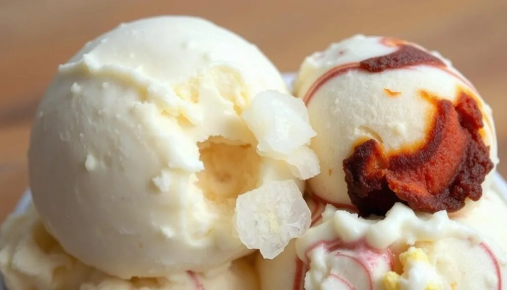 homemade ice cream texture changes Signs of Spoilage in Homemade Ice Cream