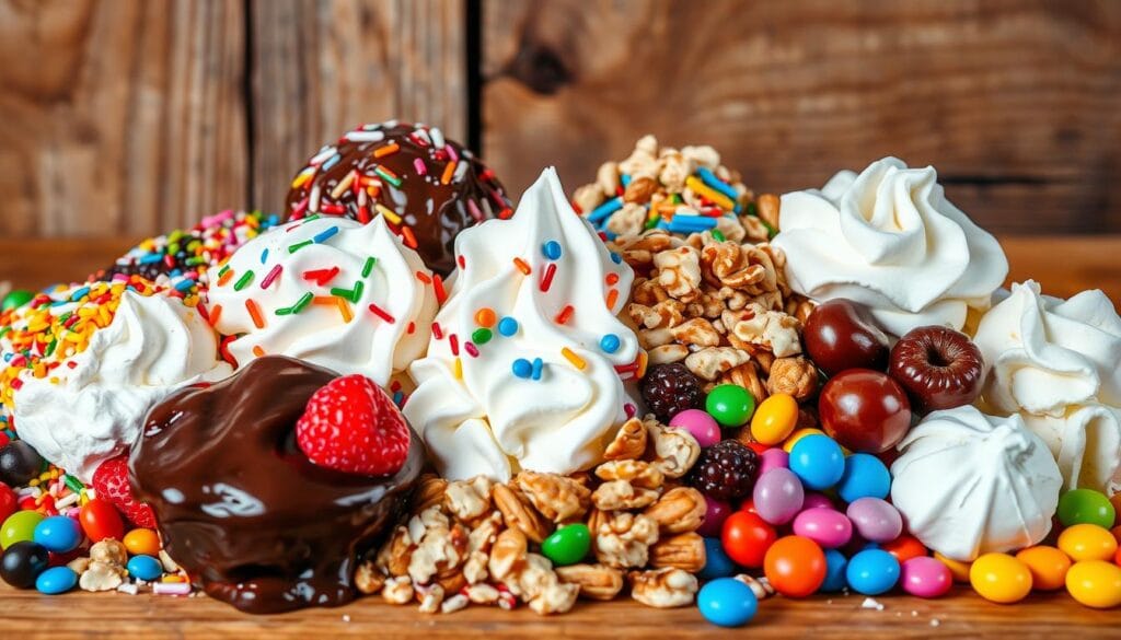 ice cream toppings