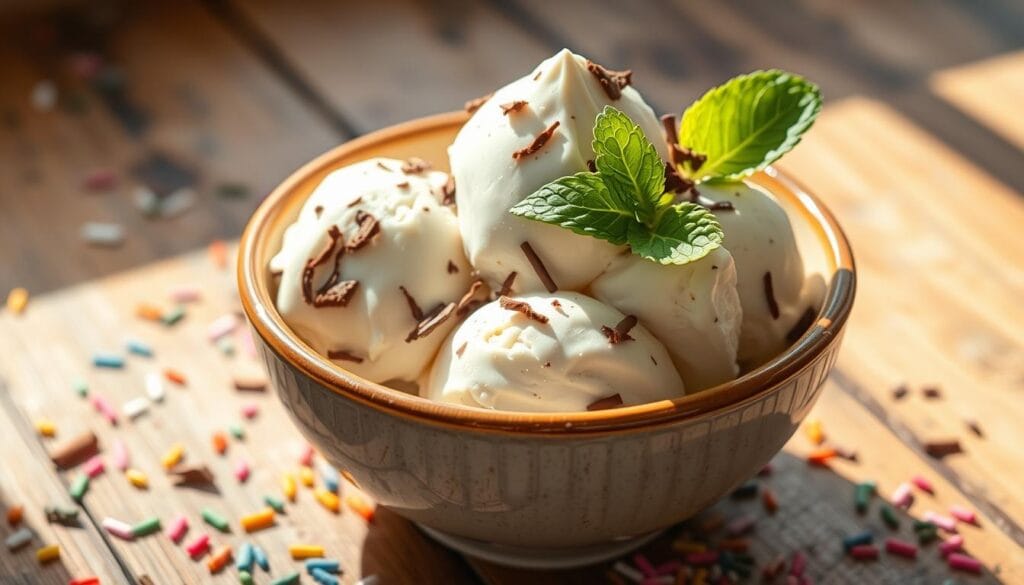 perfect milk-based ice cream