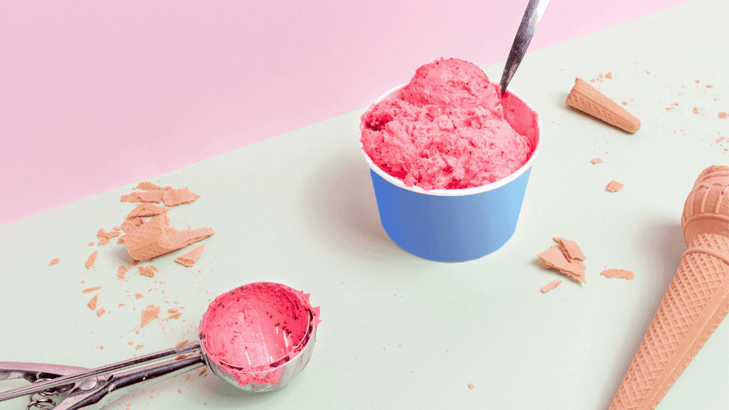 Sorbet ice cream