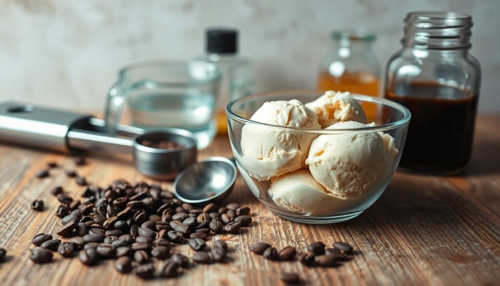 coffee ice cream ingredients