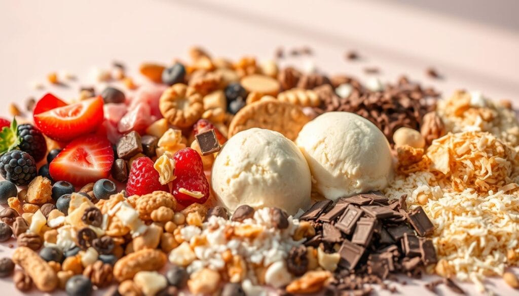 creative dessert mix-ins