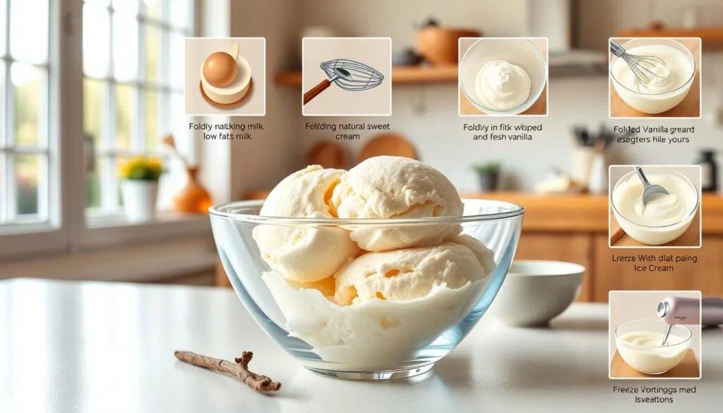 step-by-step ice cream recipe