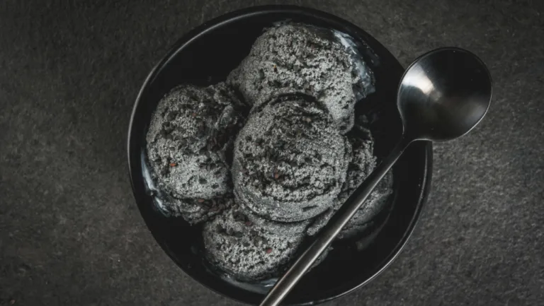 Black Sesame and Yuzu Swirl