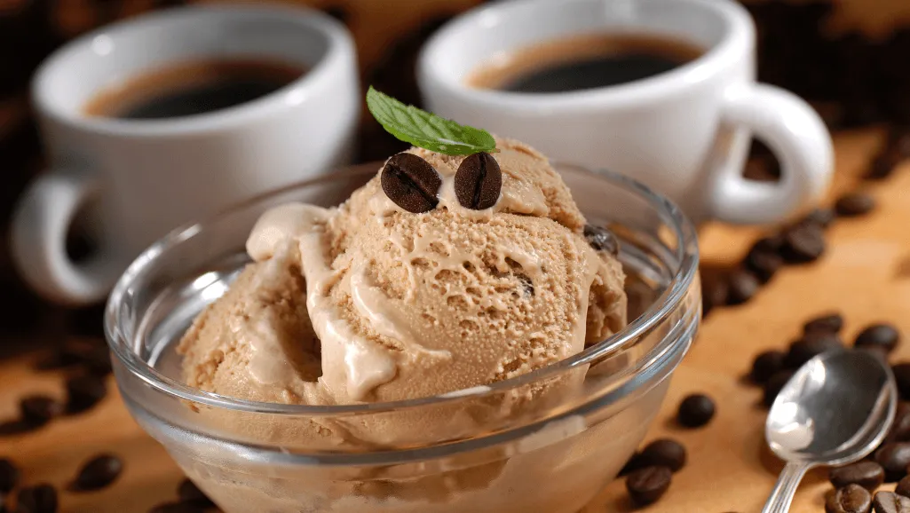 Cardamom Coffee Crunch Ice Cream