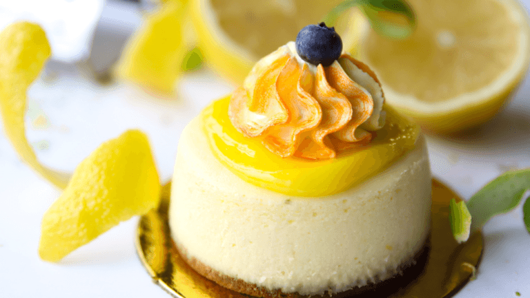Lemon Curd Cheesecake Ice Cream
