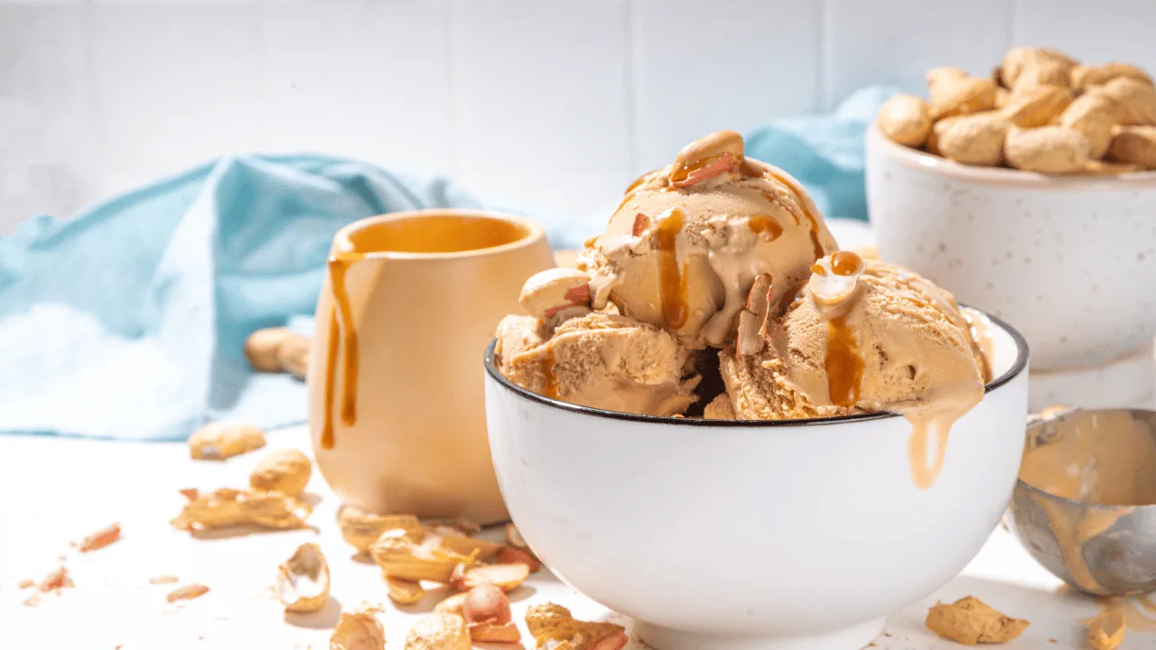 Peanut Butter Jelly Ripple Ice Cream