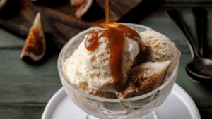 Ricotta Fig Honeycomb Ice Cream