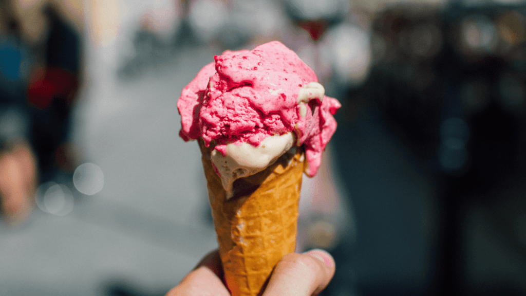 blending dairy-free dessert ingredients Step-by-Step Preparation Process Sugar Free Lactose Free Ice Cream Recipe