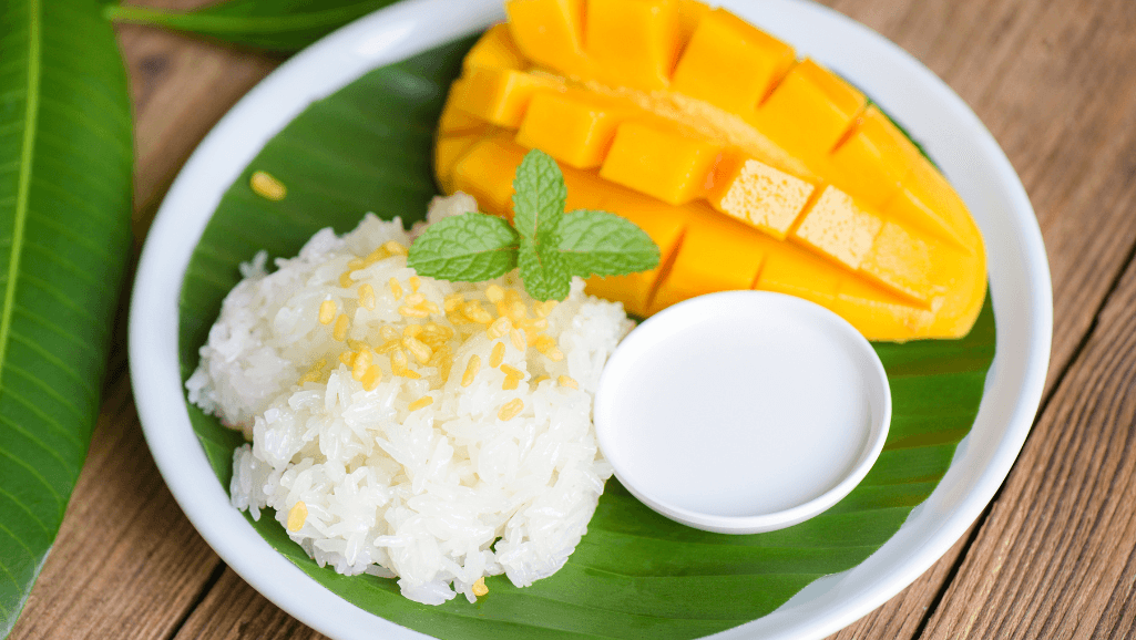 Thai sweet sticky rice
