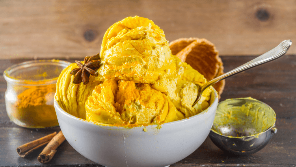 Turmeric Ice Cream