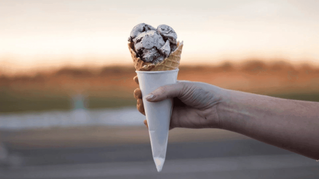 bioluminescent ice cream