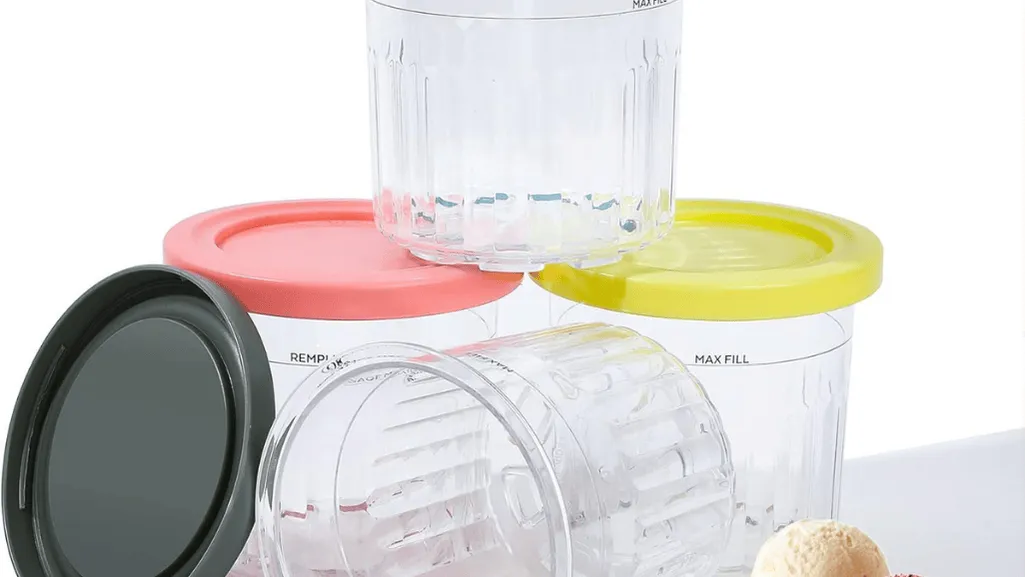 BPA-free ice cream containers