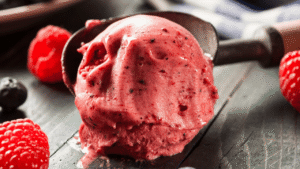 Blueberry Basil Sorbet