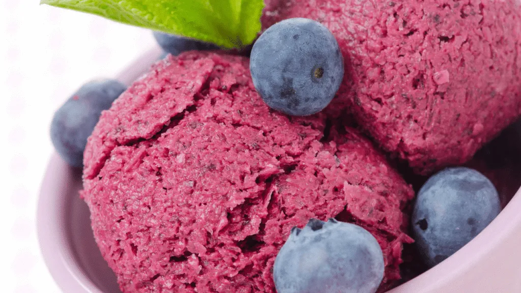 blueberry basil sorbet blending Blueberry Basil Sorbet Step-by-Step Preparation Guide
