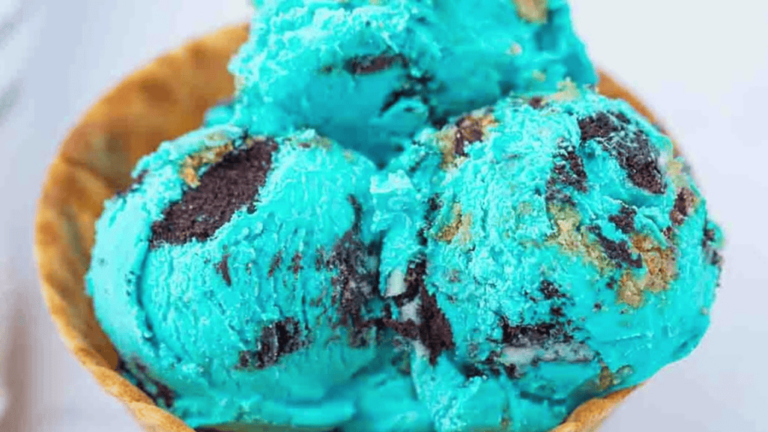 Cookie Monster Ice Cream Recipe