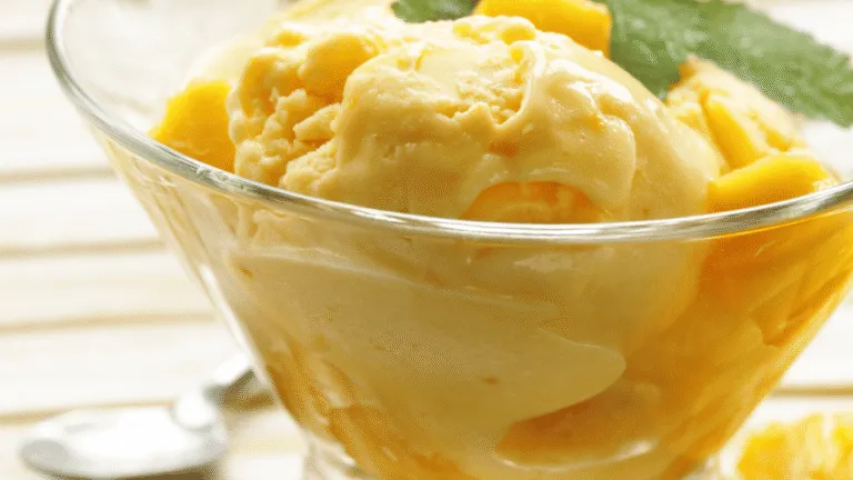 Homemade Ice Cream with Eggs No Cook
