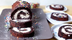 Ice Cream Cake Roll Recipe