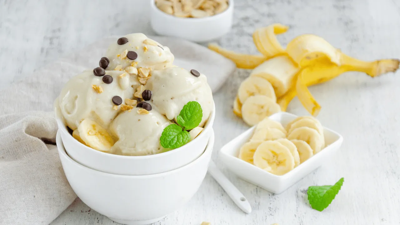 Creamy Vegan Banana Ice Cream Recipe | Easy & Healthy! 2 Vegan Banana Ice Cream