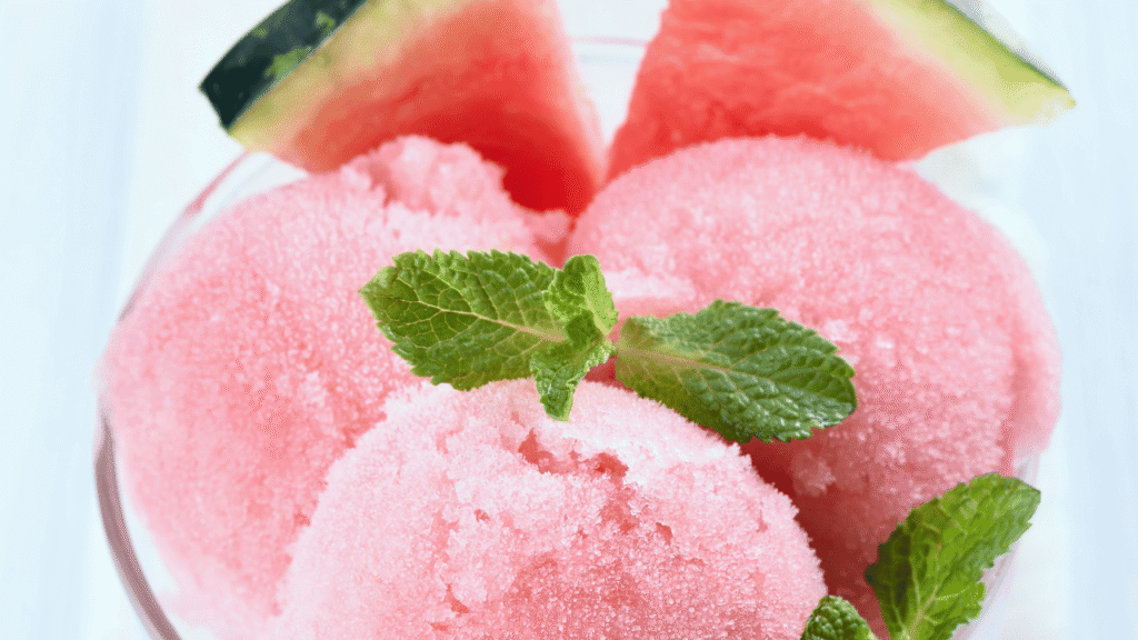 Watermelon Lime Frosé Sorbet Step-by-Step Recipe Instructions