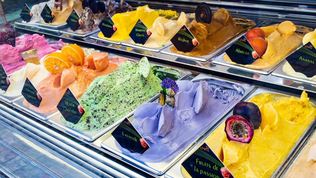 innovative ice cream mix-ins