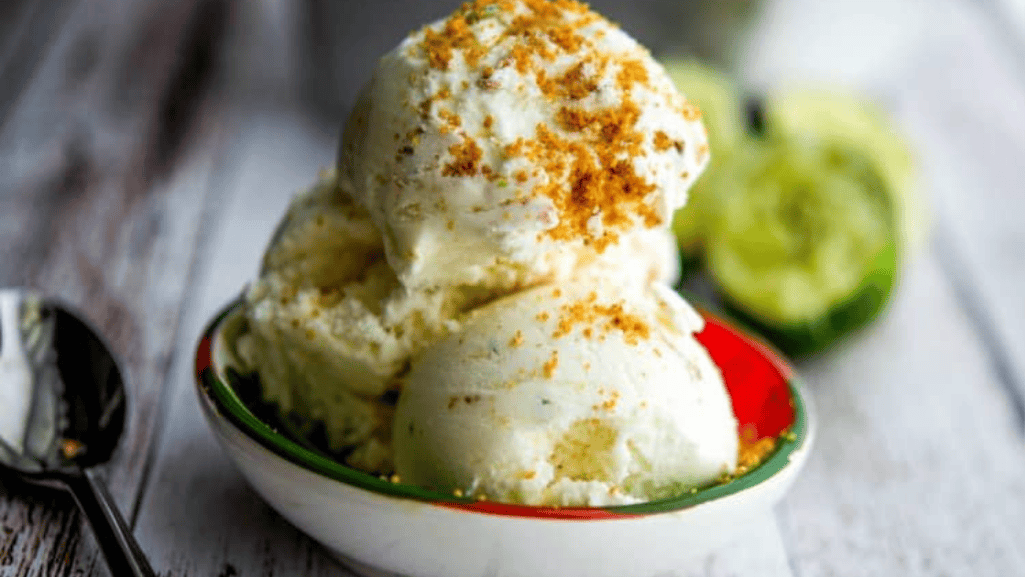 key lime pie ice cream preparation