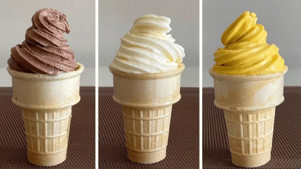 making ice cream at home making ice cream at home