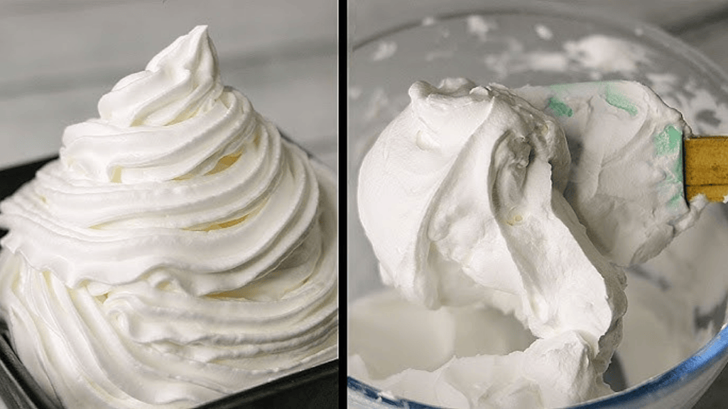 whipping cream for stiff peaks