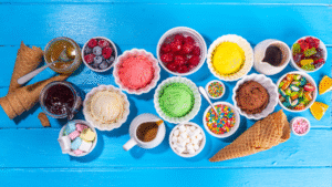 ice cream sundae toppings