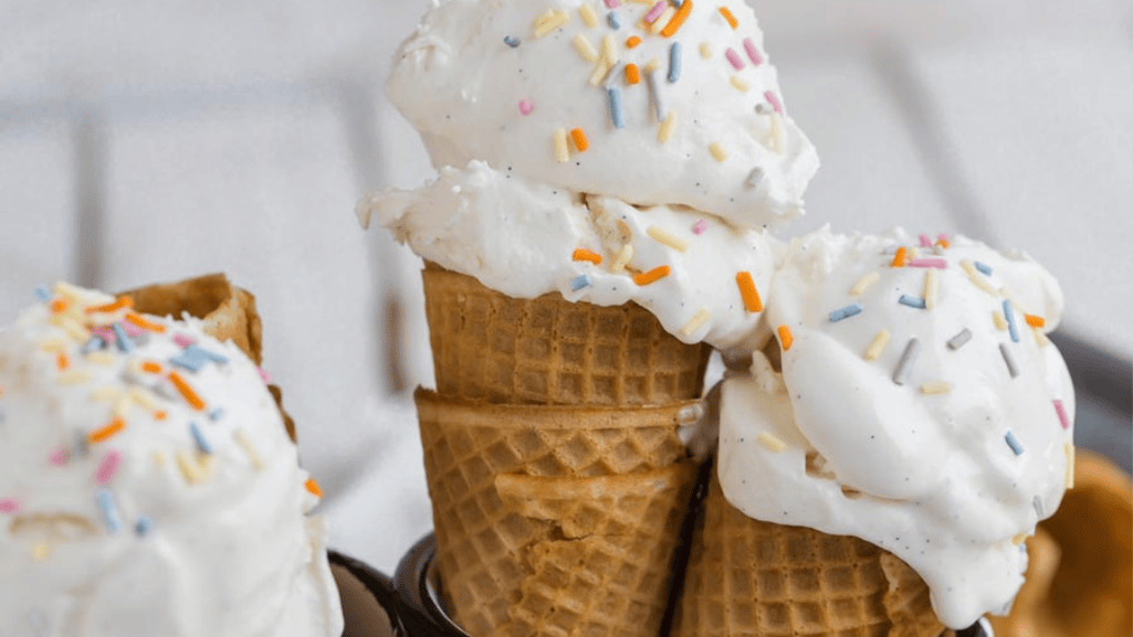 creamy ice cream