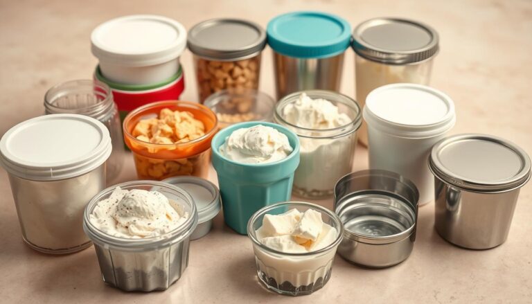 homemade ice cream container
