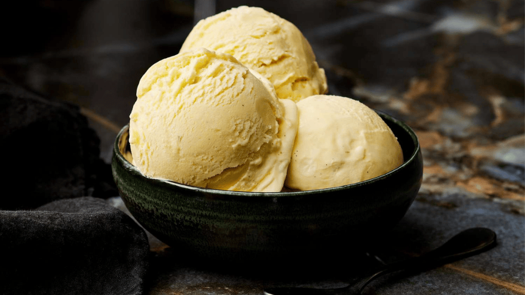 homemade vanilla ice cream