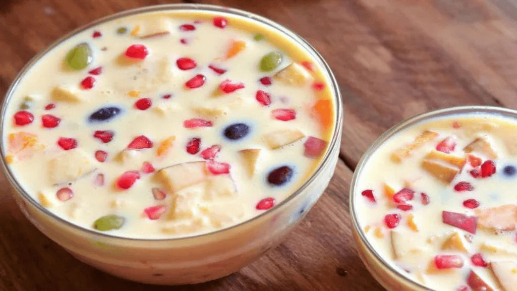 step-by-step custard preparation