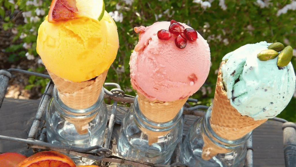 unique ice cream alternative