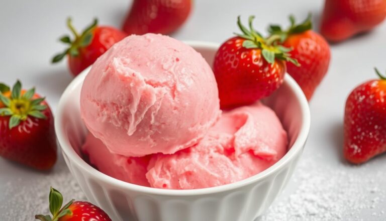 Simple Strawberry Sherbet Recipe for a Cool Dessert 1 strawberry sherbet recipe,