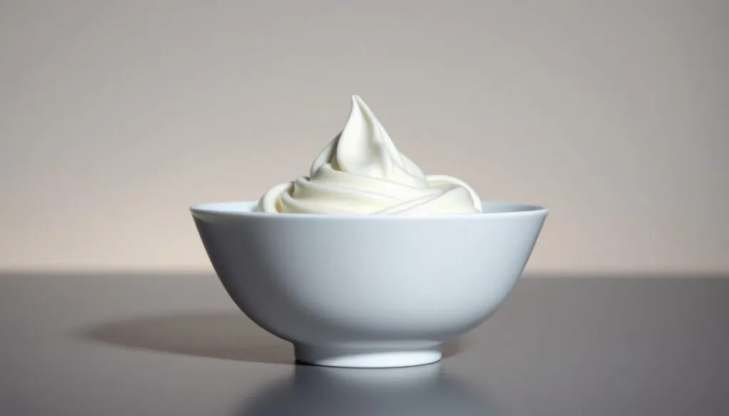 A sleek, modern dessert bowl takes center stage, filled with a luscious, creamy ice cream-like treat. The surface has a smooth, glossy sheen, hinting at the indulgent texture within. Elegant lines and a minimalist design give the Ninja Creami a striking, high-tech aesthetic. Soft, indirect lighting casts a warm glow, creating depth and dimension. The background is a clean, uncluttered space, allowing the dessert to be the sole focus. The overall impression is one of sophisticated simplicity, a healthful indulgence that elevates the concept of "ice cream" to a new level of culinary artistry. A sleek, modern dessert bowl takes center stage, filled with a luscious, creamy ice cream-like treat. The surface has a smooth, glossy sheen, hinting at the indulgent texture within. Elegant lines and a minimalist design give the Ninja Creami a striking, high-tech aesthetic. Soft, indirect lighting casts a warm glow, creating depth and dimension. The background is a clean, uncluttered space, allowing the dessert to be the sole focus. The overall impression is one of sophisticated simplicity, a healthful indulgence that elevates the concept of "ice cream" to a new level of culinary artistry.