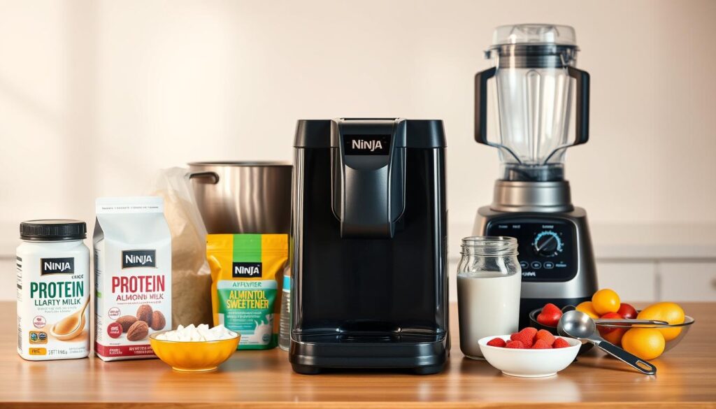 A sleek, stainless steel food processor sits prominently on a clean, minimalist kitchen countertop, bathed in soft, even lighting. The machine's sharp, modern lines and chrome accents create a sophisticated, professional appearance, hinting at its powerful functionality. In the foreground, the processor's clear work bowl and sharp, interchangeable blades and discs are clearly visible, suggesting the ease with which it can puree, chop, or shred a variety of ingredients. The background features a subtly blurred, bright-white wall, lending an airy, uncluttered feel that emphasizes the processor's streamlined design and capability.