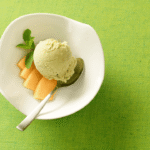 Cantaloupe and Ice Cream
