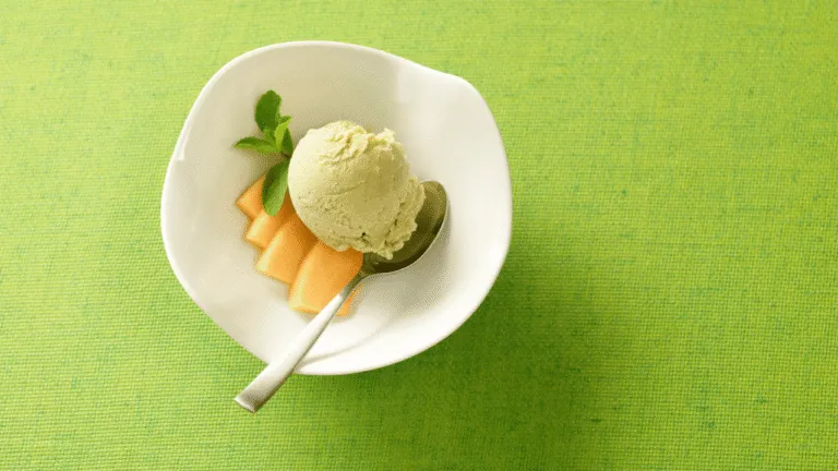 Cantaloupe and Ice Cream A Perfect Summer Treat 1 Cantaloupe and Ice Cream